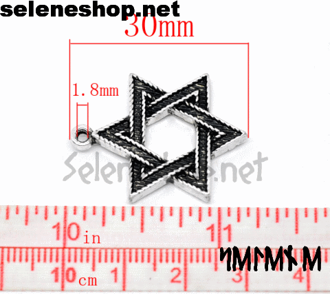 Dimensions Hexagram Seal of Solomon