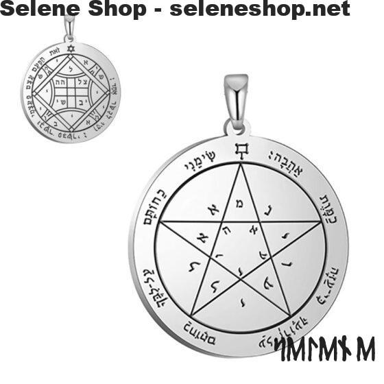 Zweites und viertes pentagramm der venus - tonart von solomon
