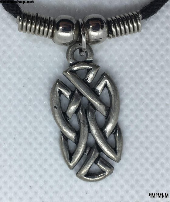 Three worlds knot pendant