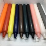 wicca shop online negozio esoterico pagano ouija rune 34 Candele rituali colorate