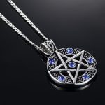 Collana Con Pentagramma Celtico In Argento Sterling - Foto 11