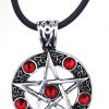 Pentacle-red-stones