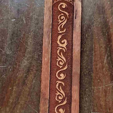 Quemador de incienso Pentáculo en madera - Selene Shop