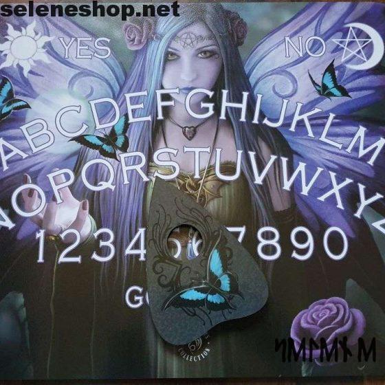 Tavola Ouija Mystic Aura spirit board by Anne Stokes-scatola