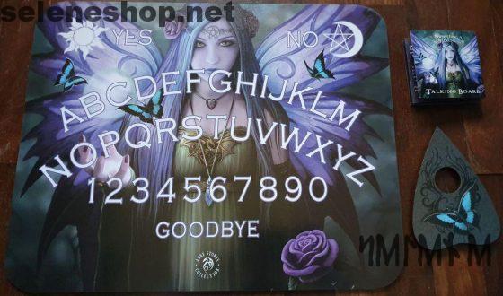 Tavola ouija mystic aura spirit board by anne stokes-scatola