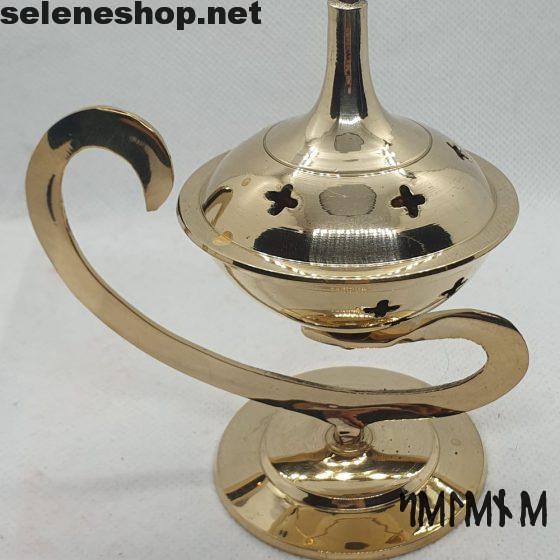 Brucia incenso in grani in ottone