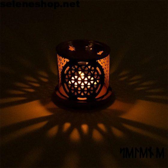 Diffuseur d'arôme fleur de vie sur