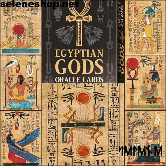 Tarjetas de oráculo de dioses egipcios