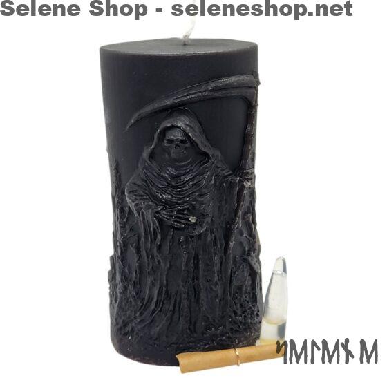 Rituale con candela potenziata Santa Muerte per tutti i tipi di richiesta