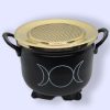 Caldero de incienso 3 lunas