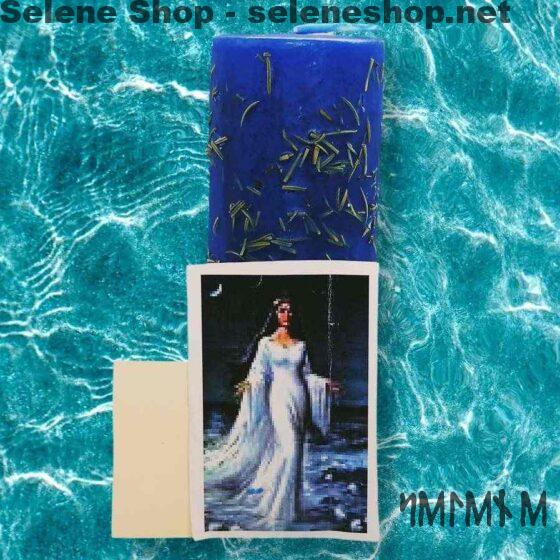 Vela yemanjá - protección y purificación