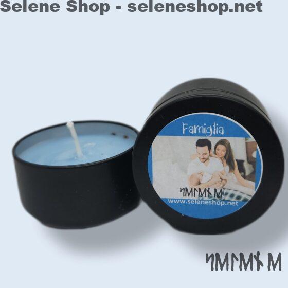 wicca shop online negozio esoterico pagano ouija rune 13 Candela pace in famiglia