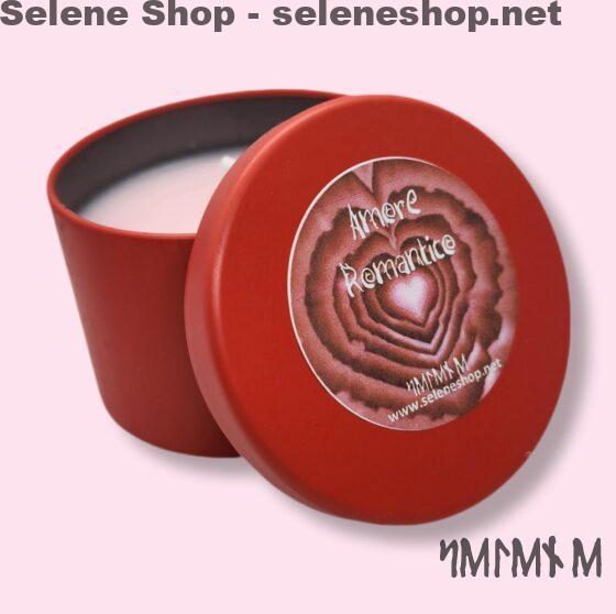 Vela de amor romántico