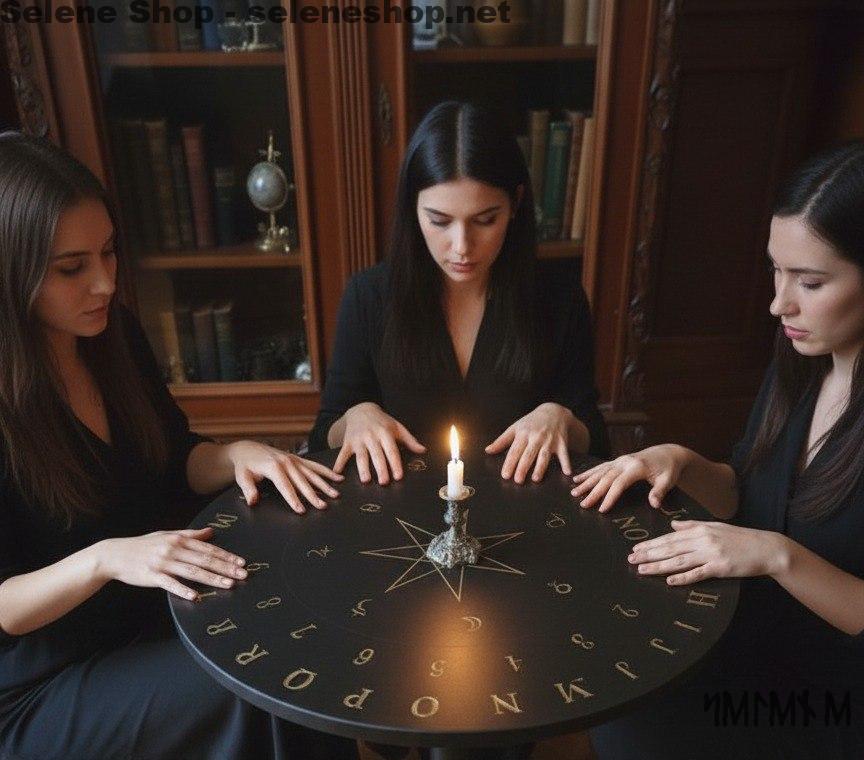 Tavolino seduta spiritica ouija Eptagramma 1 Tavolino seduta spiritica ouija eptagramma