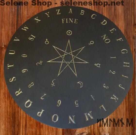 Heptagrama ouija mesa de espiritismo